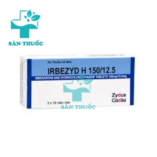 Irbezyd H 150/12.5 Zydus Cadila - Thuốc điều trị tăng huyết áp